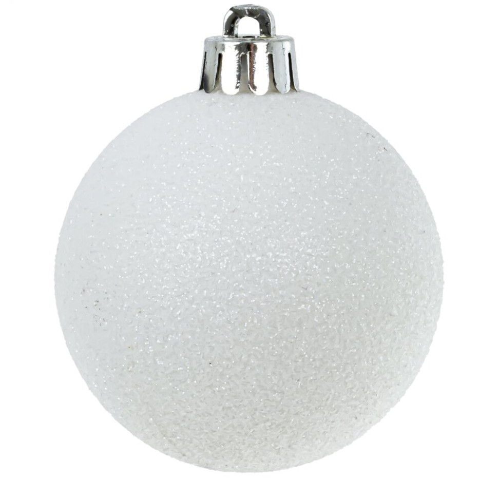 Набор из 12шт Украшение новогоднее "Шар", D 8 см, L19 W19 H21,5 см