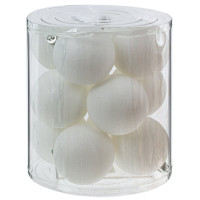 Набор из 12шт Украшение новогоднее "Шар", D 8 см, L19 W19 H21,5 см