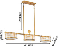 Подвесной светильник Radiales 3099-6P Favourite