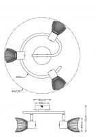 Спот Fassa 54815-3 Globo Спот Fassa 54815-3 Globo
