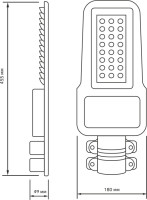 Уличный консольный светильник Qplus 629535380 Gauss Уличный консольный светильник Qplus 629535380 Gauss