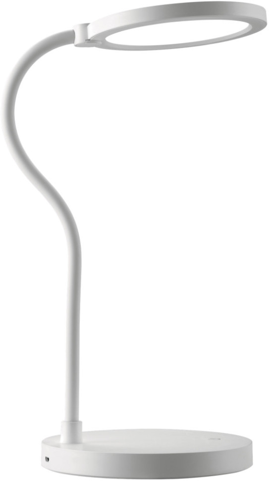 Офисная настольная лампа  TLD-553 White/LED/400Lm/4500K/Dimmer/USB Uniel