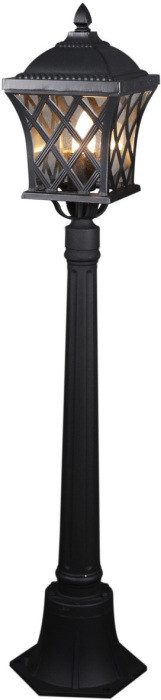 Наземный фонарь  09017-0.7-001SL 0.8M BK Reluce