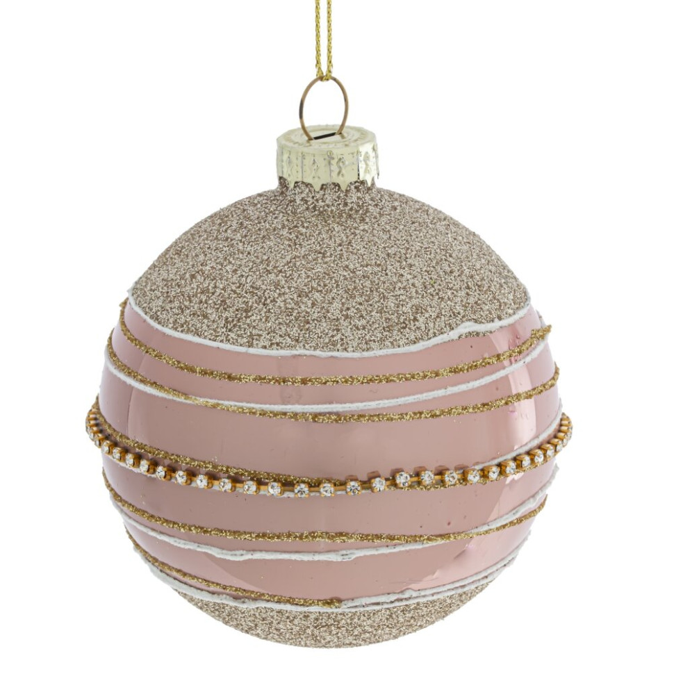 Набор из 12шт Украшение новогоднее "Шар", D 8 см, L35 W25 H8,5 см