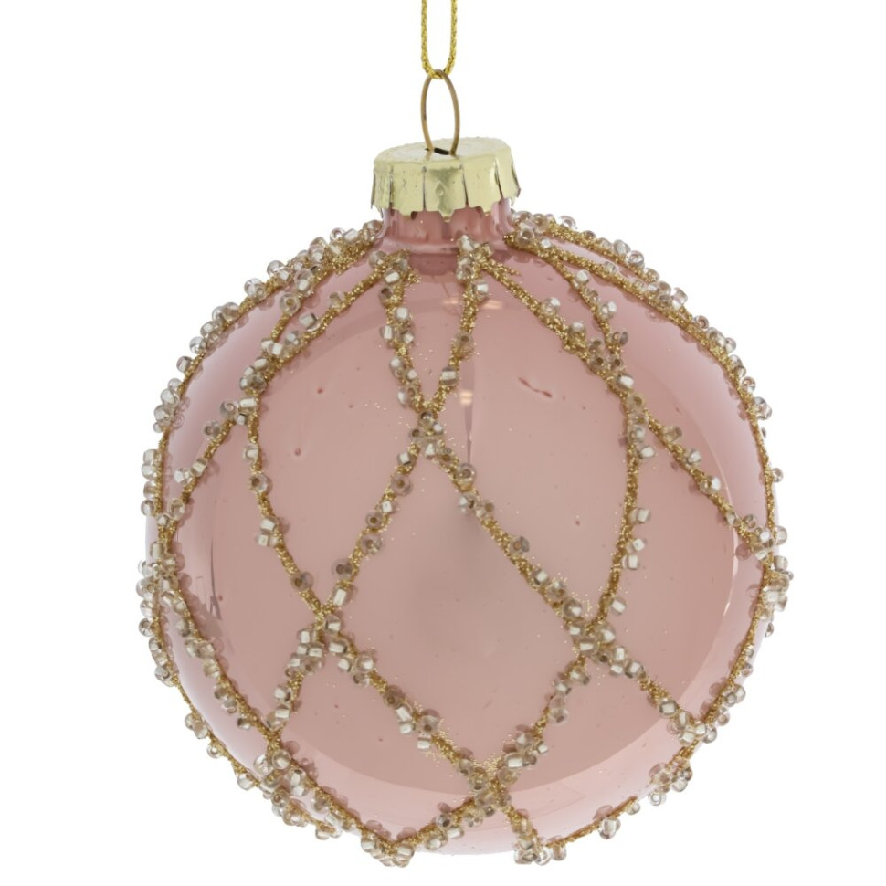 Набор из 12шт Украшение новогоднее "Шар", D 8 см, L35 W25 H8,5 см