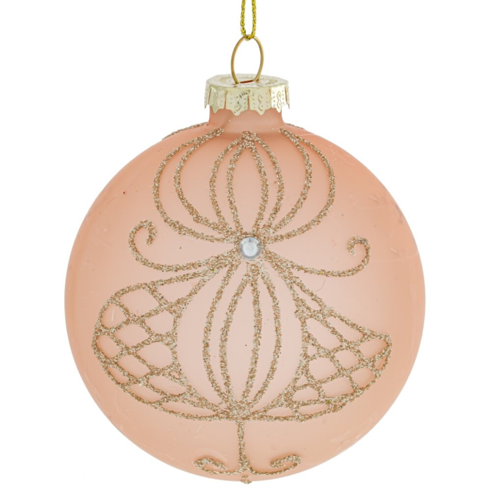 Набор из 12шт Украшение новогоднее "Шар", D 8 см, L35 W25 H8,5 см