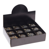 Набор из 12шт Украшение новогоднее "Шар", D 8 см, L35 W25 H8,5 см