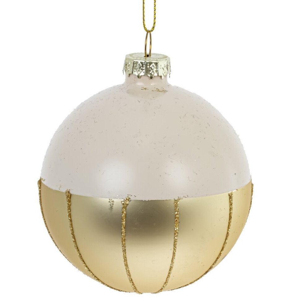 Набор из 12шт Украшение новогоднее "Шар", D 8 см, L35 W25 H8,5 см