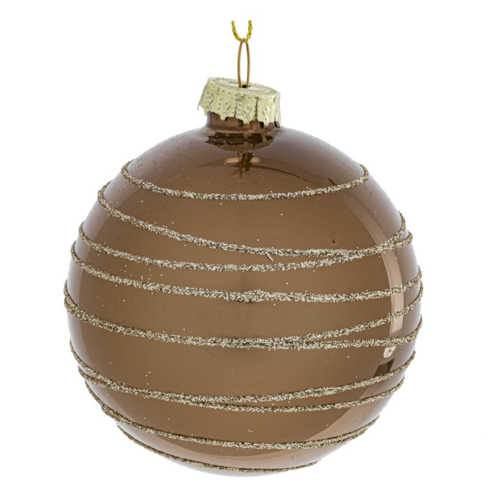 Набор из 12шт Украшение новогоднее "Шар", D 8 см, L35 W25 H8,5 см