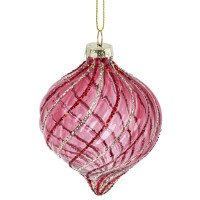 Набор из 12шт Украшение новогоднее "Шар", D 8 см, L35 W25 H8,5 см