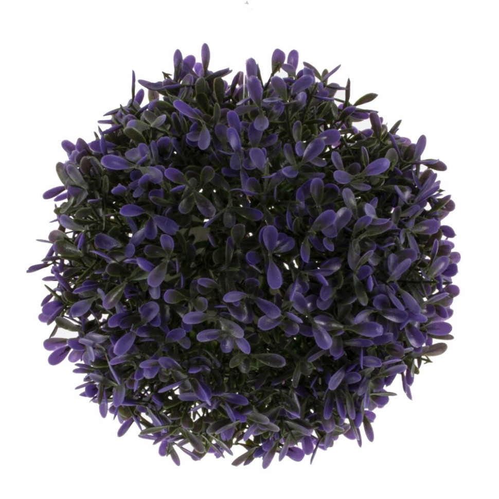 Цветочная композиция "Шар Самшит", L18 W18 H18 см