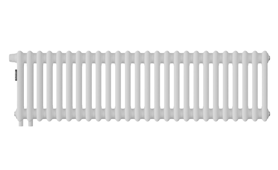 Стальной трубчатый радиатор Kohr Heim 3030/26 секций H01 с нижним подключением