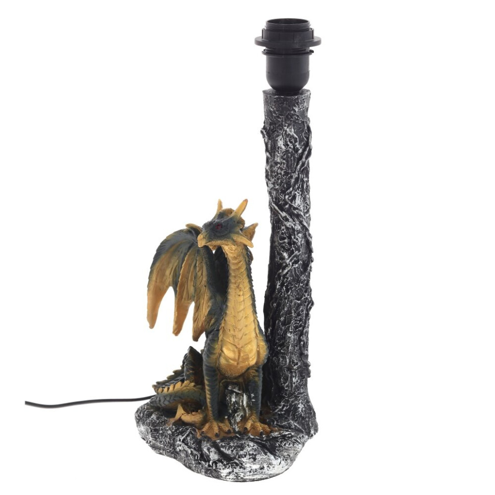 Светильник (Шнур питания Кабель 220в + выкл 169 см., Цоколь для ламп E27), L29 W29 H47 см