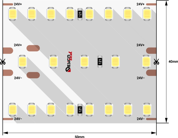 Светодиодная лента LUX DSG2420-24-NW-33 DesignLed