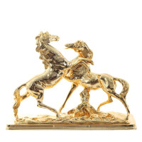 Фигурка декоративная "Лошади", L44 W16,5 H34 см
