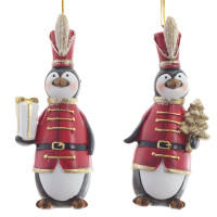 Фигурка декоративная подвесная "Пингвин",   L5 W4,5 H12 см, 2в.