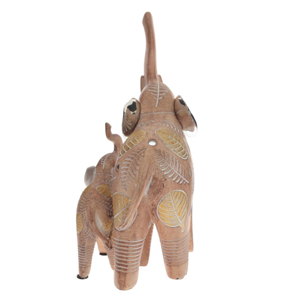 Фигурка декоративная "Слоны", L15,5 W10 H22 см