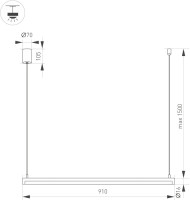 Подвесной светильник UMBRA 036943(1) Arlight