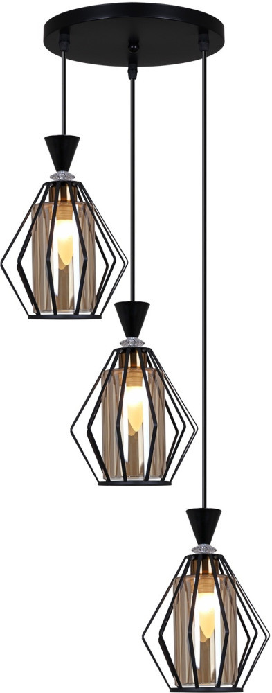 Подвесной светильник  00305-0.9-03 BK+WH Reluce