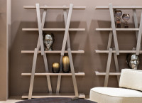 Стеллаж с полками из МДФ Стеллаж с полками из МДФ
