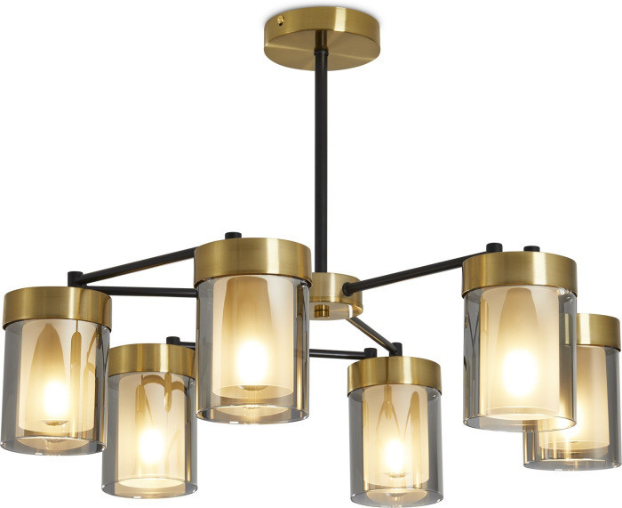 Потолочная люстра Lora FR5432PL-06BBS Freya