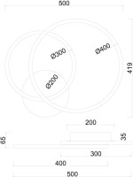 Потолочная люстра Sierra A2211PL-2BK Arte Lamp