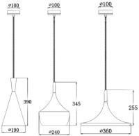 Подвесной светильник 40.283 Imperium Loft