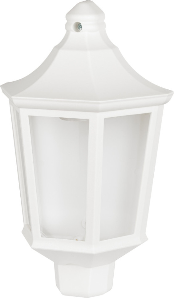 Настенный фонарь уличный  НБУ 06-60-003 У1 белый прозр. ЭРА