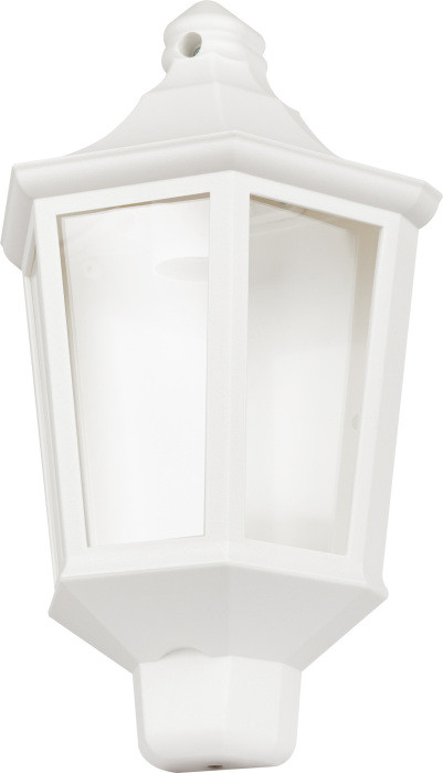 Настенный фонарь уличный  НБУ 06-60-003 У1 белый прозр. ЭРА