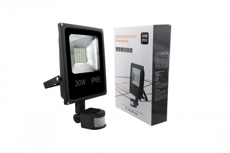 Прожектор уличный FL-SMD-30-CW-S SWG