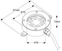 Уличный подводный светильник Shark 785017 Deko-Light Уличный подводный светильник Shark 785017 Deko-Light