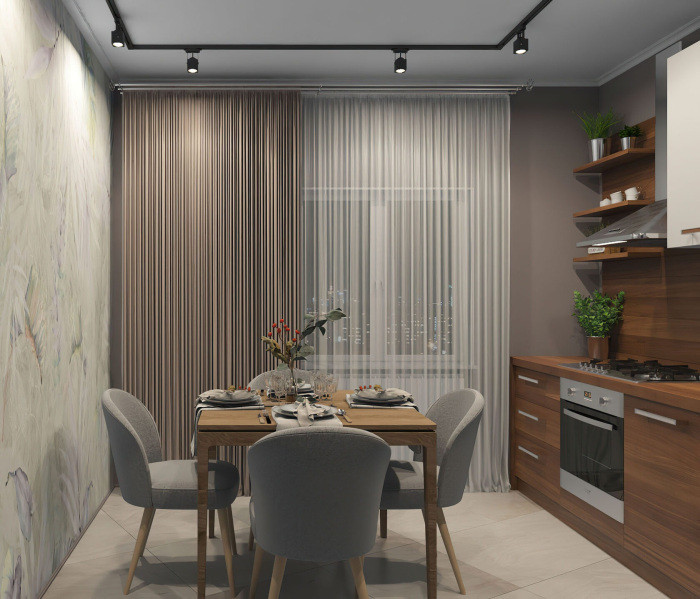 Шинопровод DK Track Black TR1002-BK Denkirs