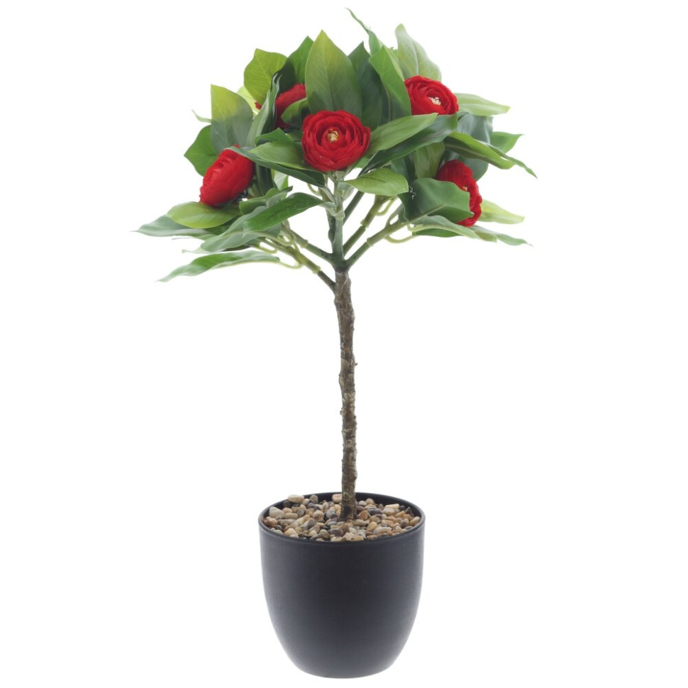 Дерево искусственное "Камелия", L24 W23 H42 см