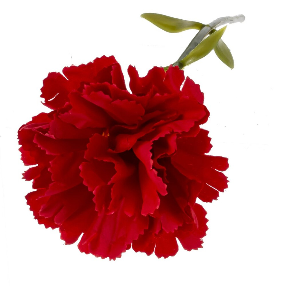 Цветок искусственный "Гвоздика", L7 W7 H30 см