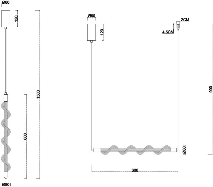 Подвесной светильник Passato 1925/06 SP-8 Divinare