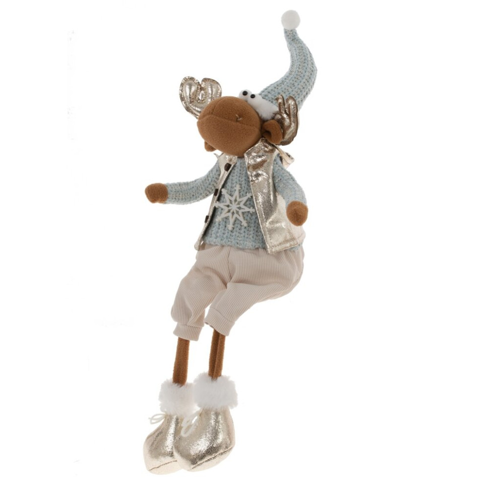 Игрушка набивная "Олень", L20 W13 H57/22 см, 2в.