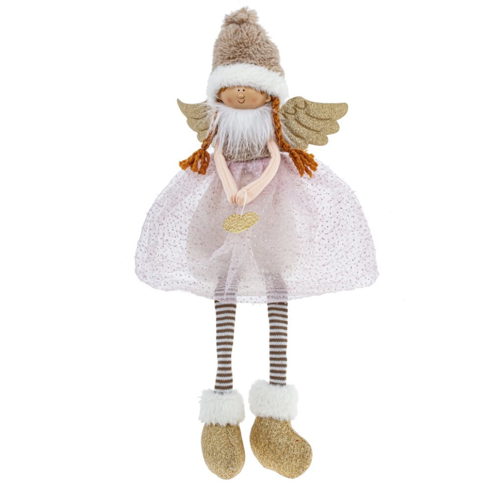 Игрушка набивная "Фея", L23 W12 H48/21 см, 2в.