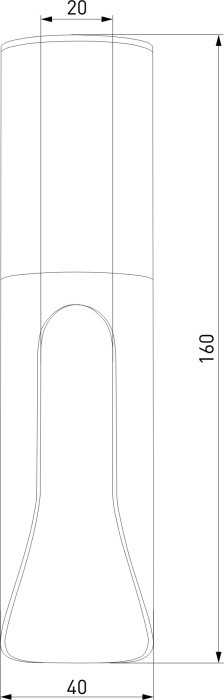 Точечный светильник Apex 25113/LED Elektrostandard