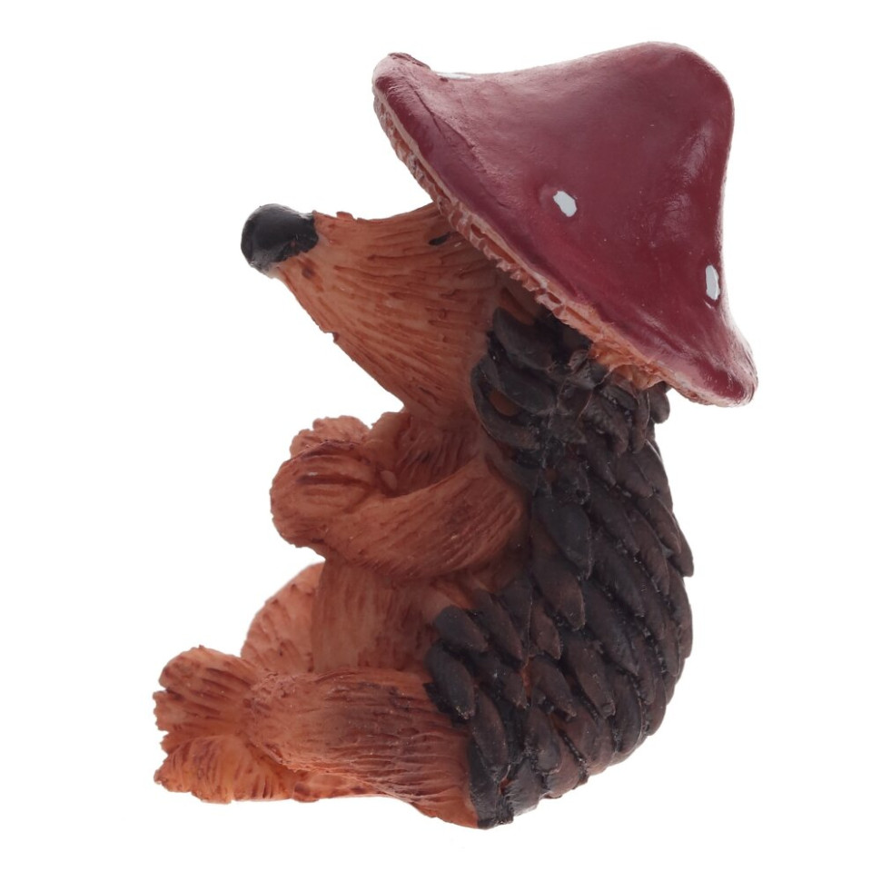 Фигурка декоративная "Ежик", L3,5 W3,5 H4,5 см, 2в.