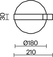 Настенный светильник Misterio MOD379WL-L6B3K Maytoni