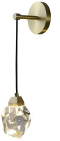 Бра Crystal rock II 9701W brass DeLight Collection
