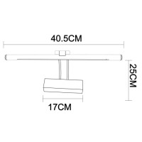 Подсветка для картин Picture Lights Lum A3068AP-1AB Arte Lamp