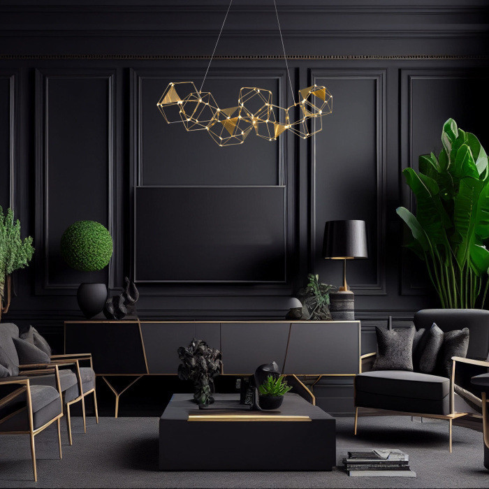 Подвесной светильник Uma 90368/7 медь Eurosvet