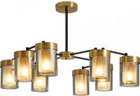 Потолочная люстра Lora FR5432PL-08BBS Freya