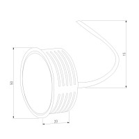 Светодиодный модуль LED Модуль BMGU1001 Elektrostandard
