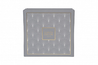 Пододеяльник "Магнолия" с принтом 220х200см синий