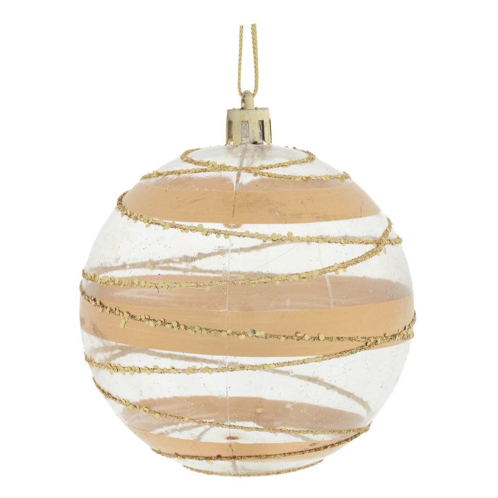 Набор из 12шт Украшение новогоднее "Шар", D 8 см, L35 W27 H8,5 см