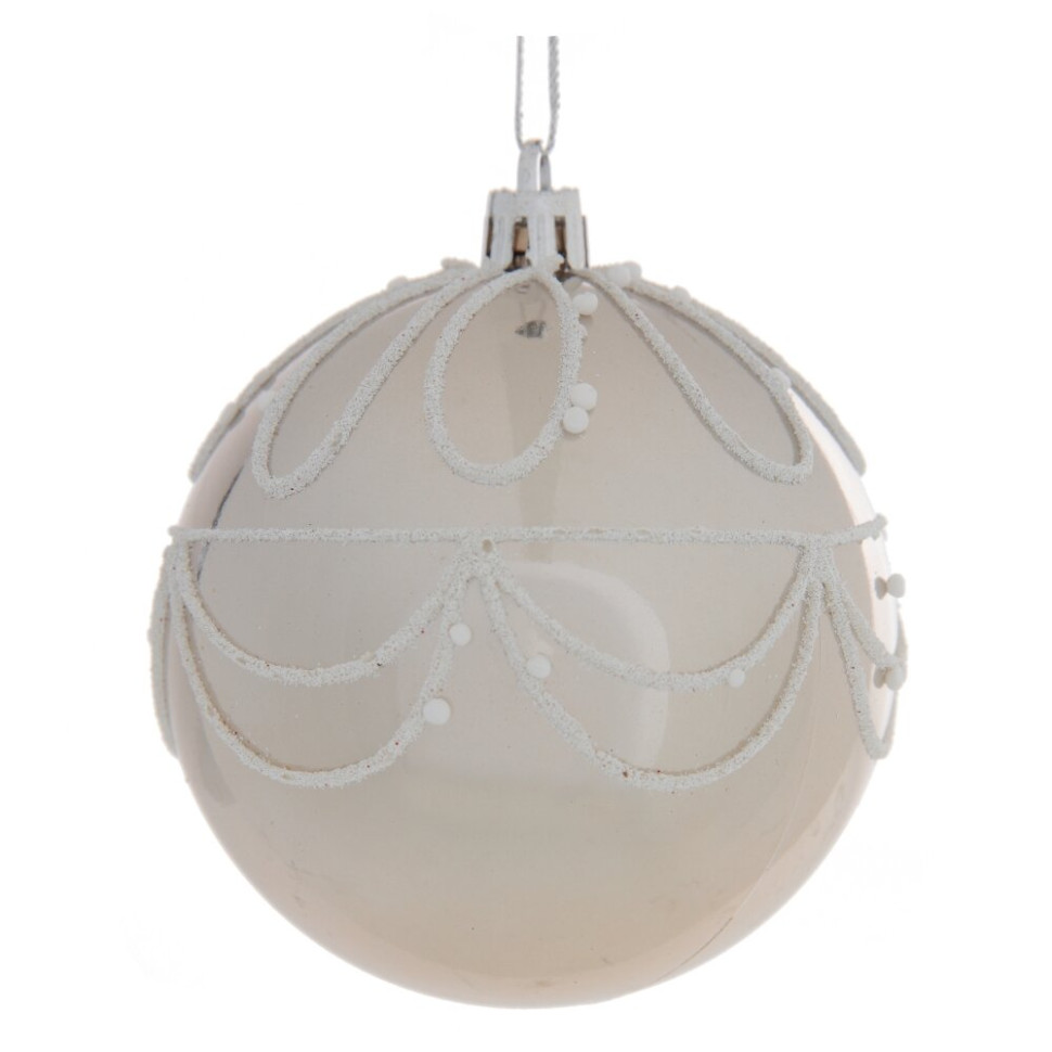 Набор из 12шт Украшение новогоднее "Шар", D 8 см, L35 W27 H8,5 см