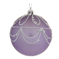 Набор из 12шт Украшение новогоднее "Шар", D 8 см, L35 W27 H8,5 см