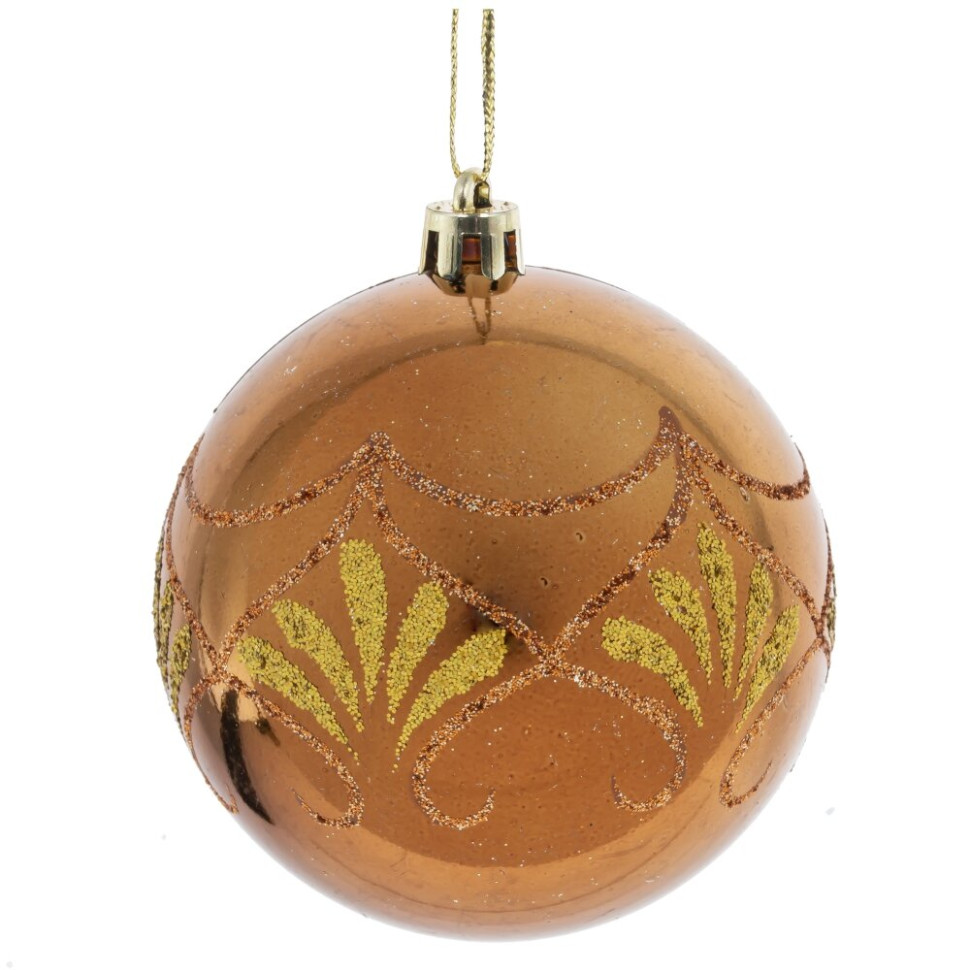 Набор из 12шт Украшение новогоднее "Шар", D 8 см, L35 W27 H8,5 см
